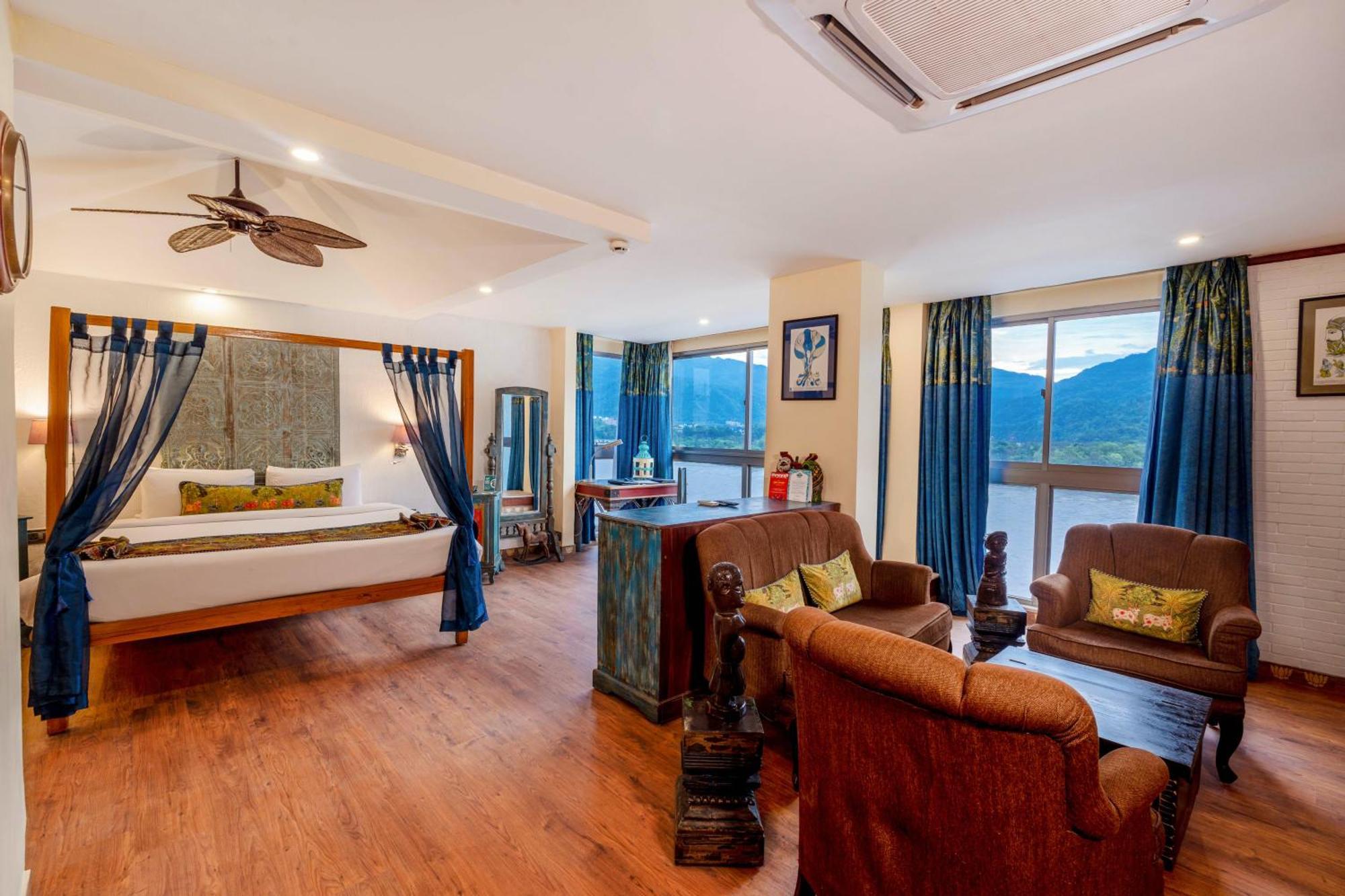 Ganga Kinare- A Riverside Boutique Resort, Rishīkesh Buitenkant foto